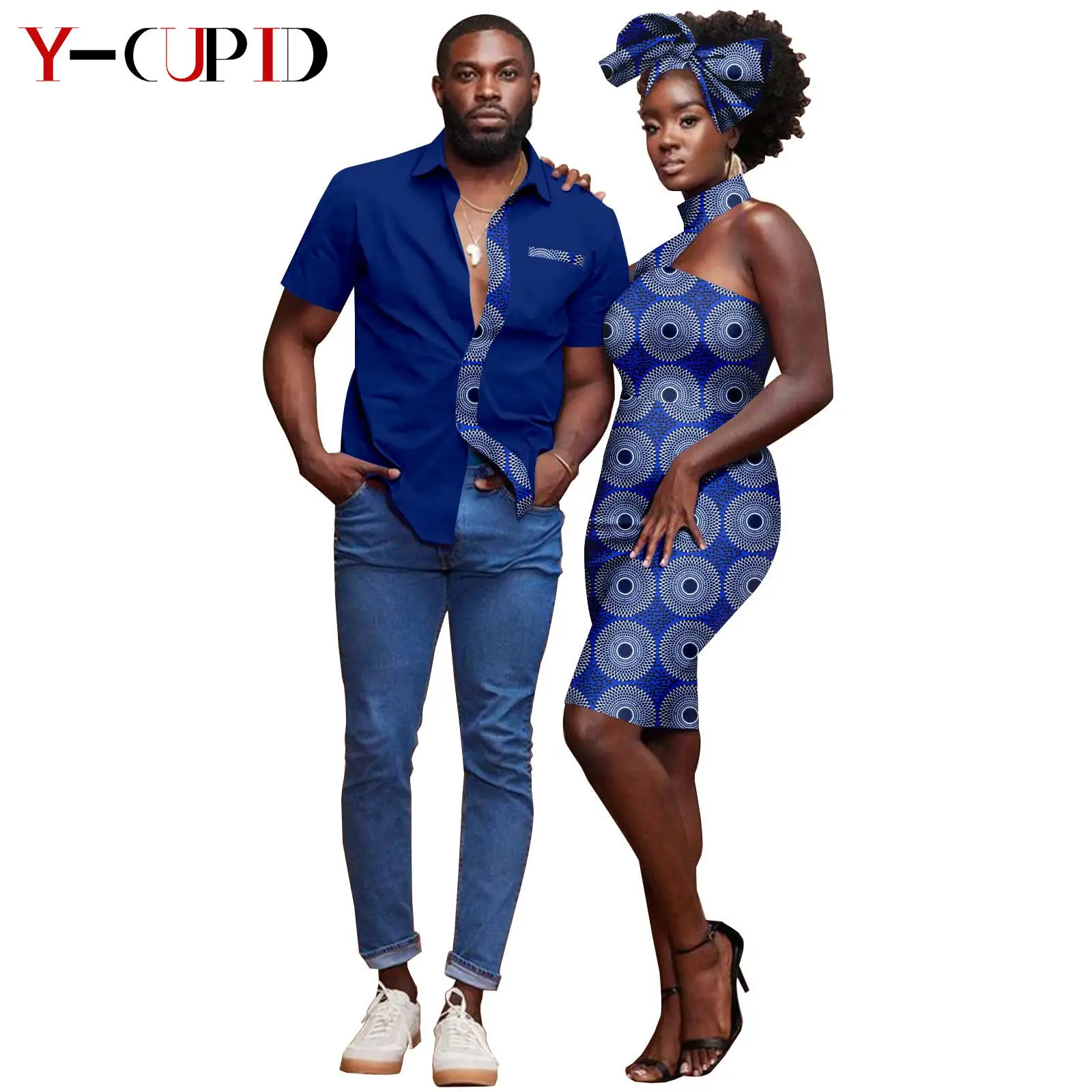 ������ ������ī Ŀ�� ��, Dashiki Bazin Riche ������ �پ� �� �巹��, ��� �� ��Ī, ���� �ǻ�, ž ����, Y22C084