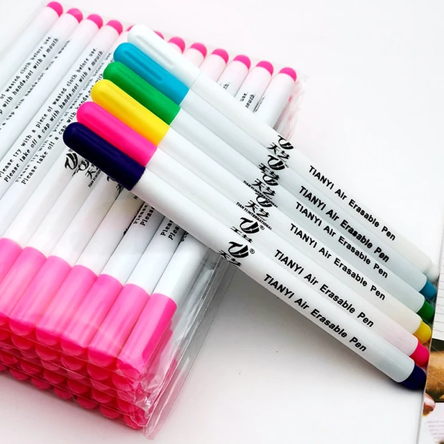 6pcs Fabric Marker Pen for Sewing Art 