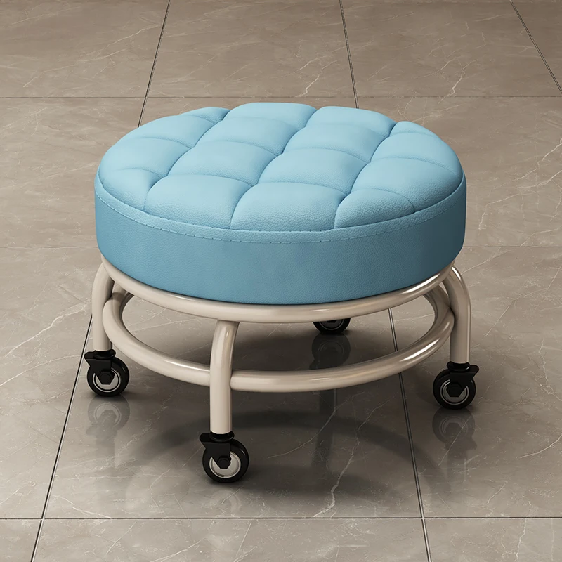 Salon Furniture Game Pulley Round Stool Pedicure Chair Patio Low Stools Floor Nail Changing Shoes Sofa Stool Office Footstool furniture game pulley round stool pedicure chair patio low stools floor nail changing shoes sofa stool office footstool