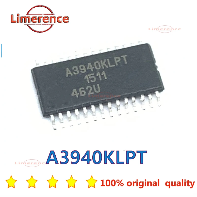 

5Pieces 100% Good A3940KLPT TSSOP28 A3940 A3940KLPTR-T TSSOP-28 Chipset