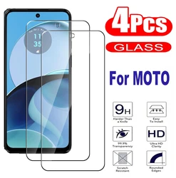 Premium Tempered Glass HD Screen Protector - Pack of 2/4 - 2 Pieces (For MOTO G56)