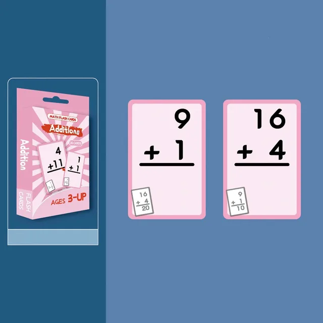 36Pcs Math Addition Subtraction Multiplication Division Erasable Reusable Number Learning Cards Children's Math Teaching Toy hot 6
