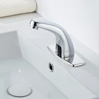 1PCS ปรับมุมก๊อกน้ําเครื่องปั่นครัวอัตโนมัติอินฟราเรดอ่างล้างจาน Water TAP Mount Touch Sensor Deck INDUCTIVE Bidet Torneira 4