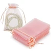 50pcs Pink Organza Drawstring Jewelry Small Bag for Earring Favor Wrapping Packing Pouch Packaging Wedding Businesses Organizer 50pcs Pink Organza Drawstring Jewelry Small Bag for Earring Favor Wrapping Packing Pouch Packaging Wedding Businesses Organizer