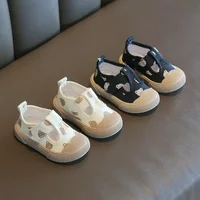 Baby Shoes Spring Summer Newborn First Walkers Infant Shoes Toddler Sneakers Unisex Baby Boy Girl Casual Canvas Shoes 2