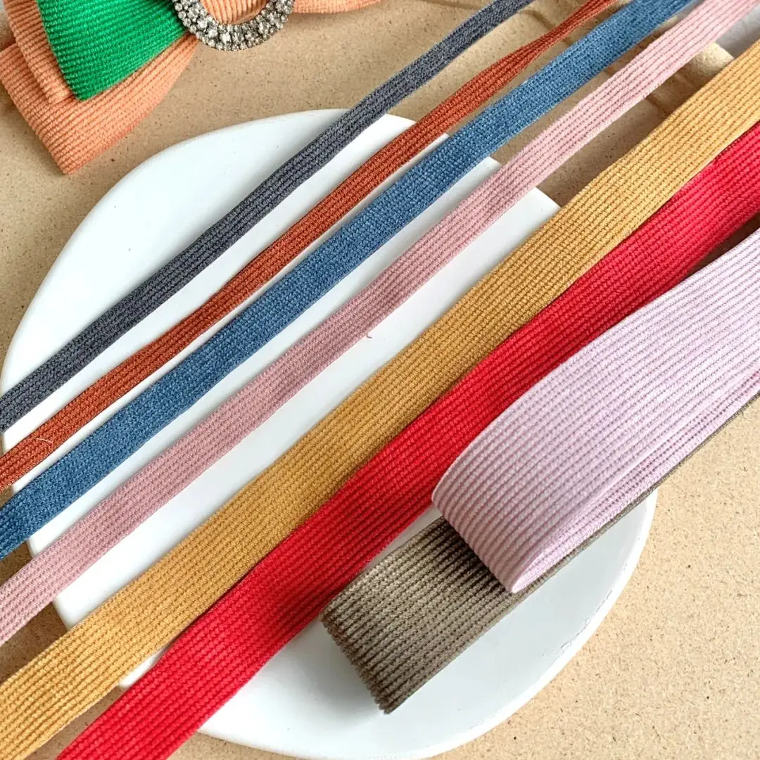 

Thick Corduroy Fabric Ribbons For Hair Bows DIY Handmade Materials 7mm 10mm 16mm 25mm 40mm Width 50Yards/Roll Wholesale Supplier