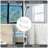 Clothes Drying Rack Laundry Foldable Drip Hanger with 9 Clips, Wall Mounted Suction Cup Clothespins for Socks Gloves Towels 6