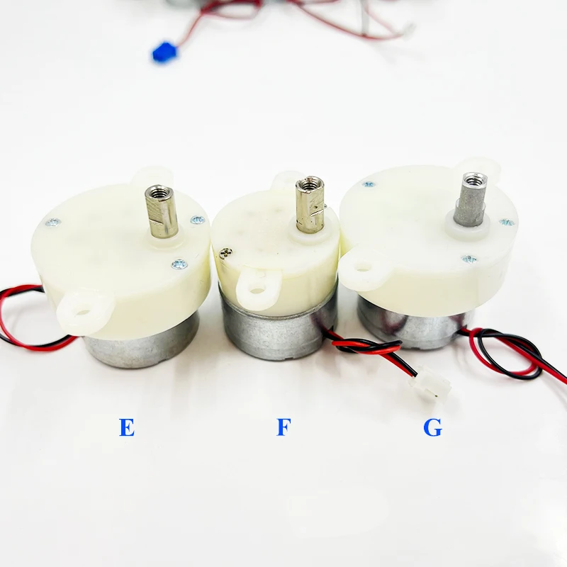 Moteur à Engrenages Micro 6V – Vitesse 5 Tr/min Ou 100 Tr/min – Pour éclairage Scène, Jouets