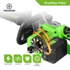 ONEGREEN 8000W 16Inch Brushless Electric Chainsaw Cordless Battery Pruning Saw Woodworking Power Tools For Makita 18V Battery 4