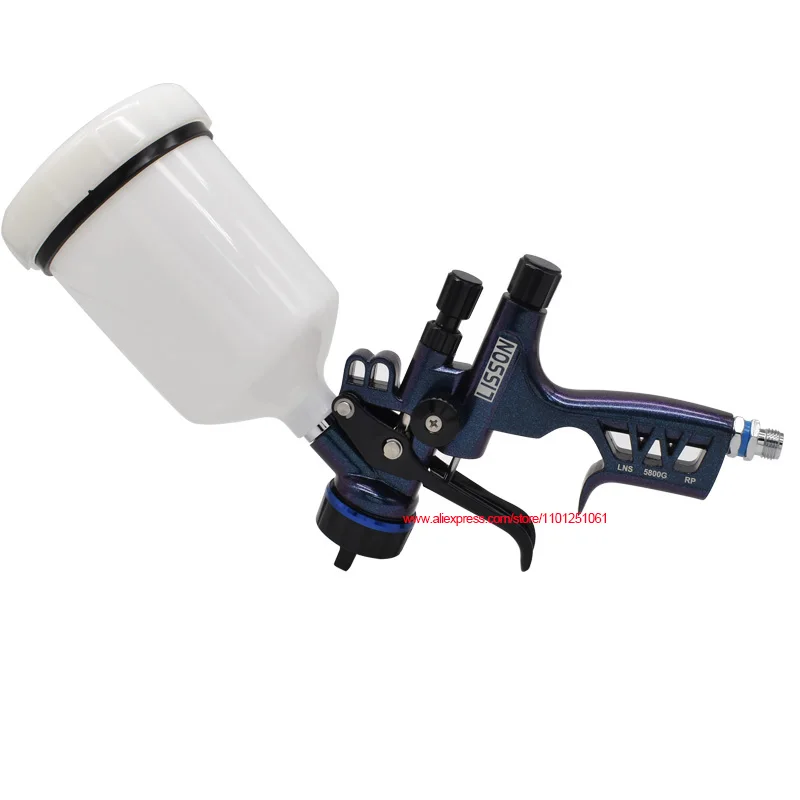 Buy Paint Sprayer,HVLP Paint Spraying Gun Kit Gravity Feed Air Spray Gun Mini Sprayer Paint Gun Paint Sprayer With 600ml Cup 1.4/1.7/2.0mm Nozzles For Painting Car Furniture Wall Online In UAE - View #7