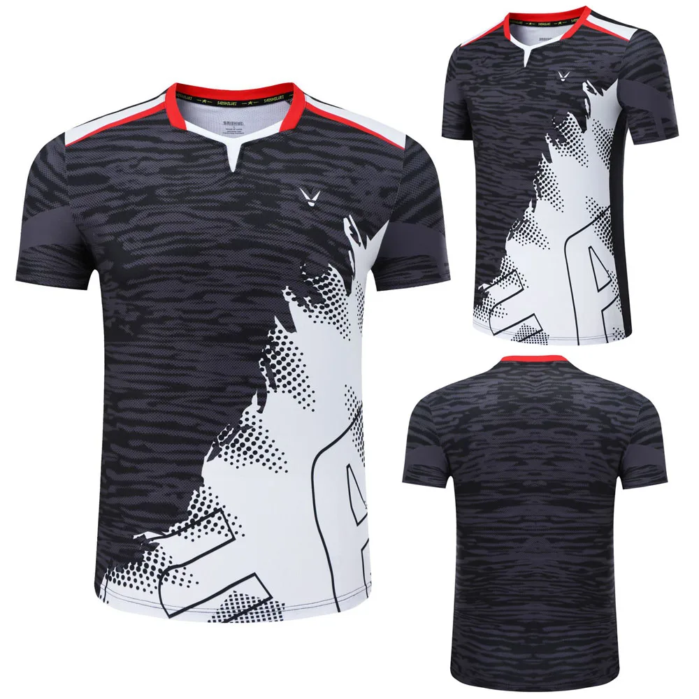 sport Tennis T Shirt Men Women Children Badminton Shirts Short Girl Table Tennis Jerseys Ping Pong Kits Gym running shirts