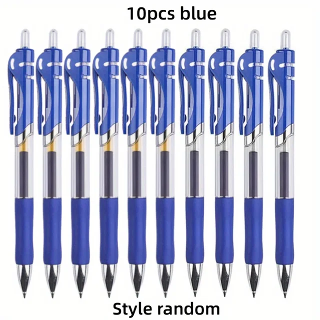 Penne A Sfera 10 Pezzi Ricariche Di Inchiostro Blu Nero Cancellabili Da 0,5 Mm Scrtura Fluida Scuola, Ufficio, Cancelleria Studenti Da 5,86 € | DHgate