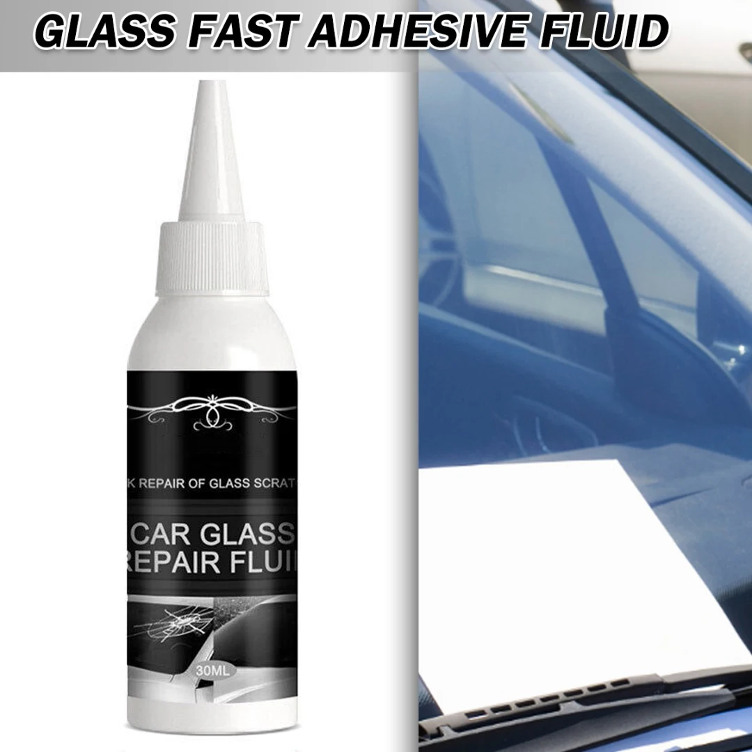 

1pc 30ML Cracked Glass Repair Kit Windshield Repair Restore Liquid Window Utensil DIY Cars Crack Scratch Repair Tools