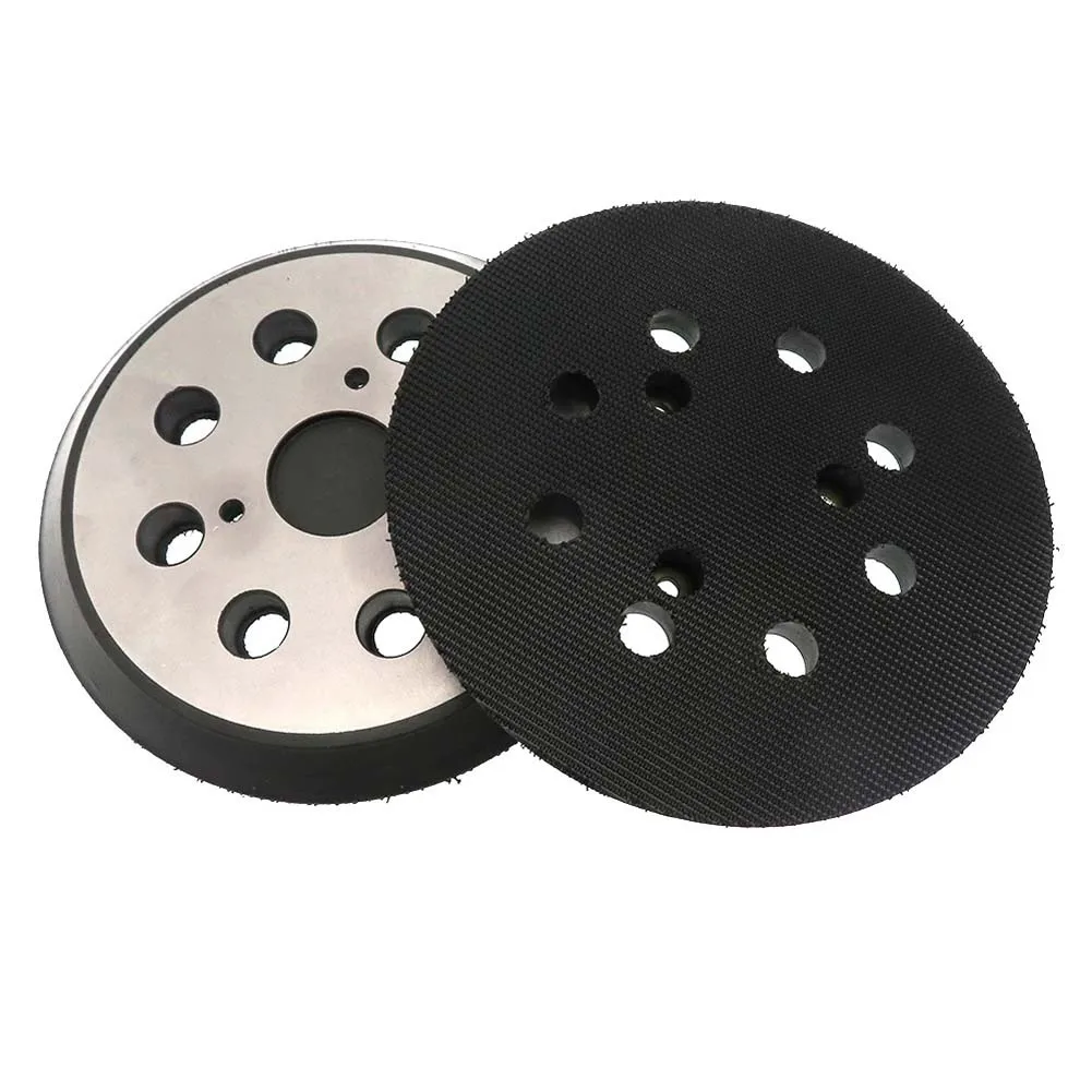 5Inch 8 Hole Hook And Loop Sander Pad Metal Backing For 343 DW423 151281-08 Backing Pads Power Tool Air Tool Accessories