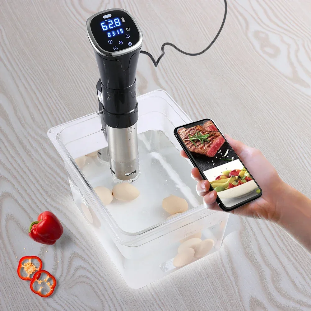 IPX7 Waterproof Electric Digital Timer Control Sous Vide Immersion Circulator Slow Cooker Wifi