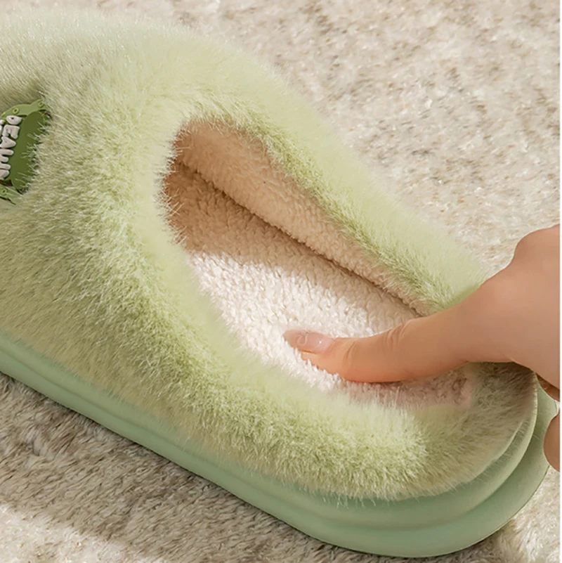 Cozy Plush Unisex Slippers with Ultra Soft Memory Foam and Non-Slip Sole