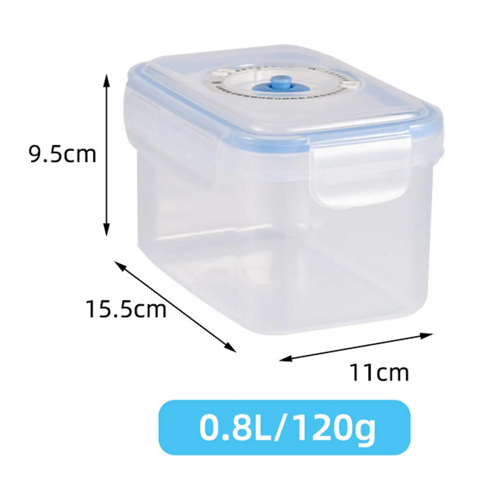Vacuum Container with Pump, Frige Oven Food Sealed Container, Leakproof 