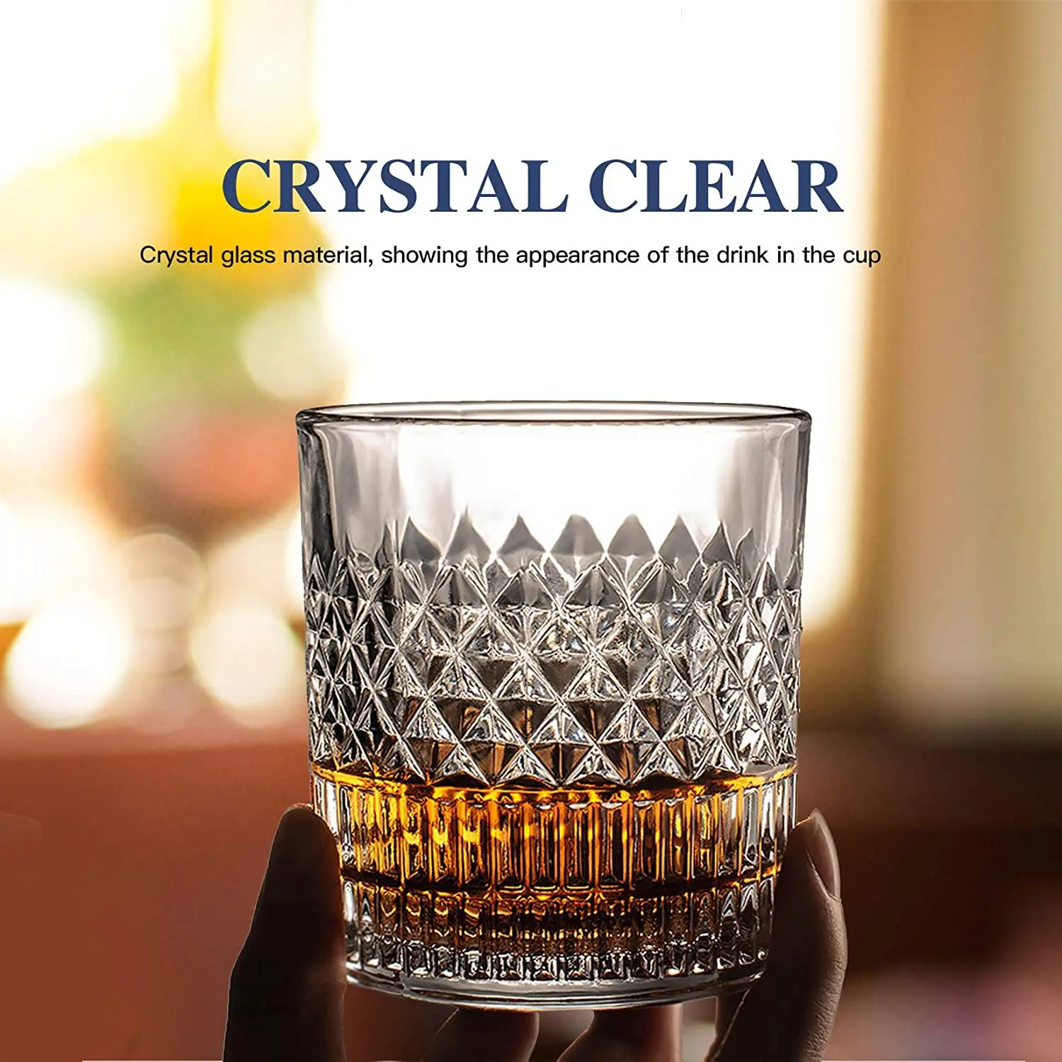 

Ultimate Whiskey Glassware Set: Premium Crystal Glass Cocktail Glasses & Beer Glasses for Unparalleled Drinking Experience