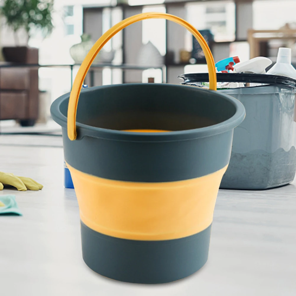 5/10L Folding Water Container Multifunctional Water Canister Lightweight Environmentally Space Saving for Outdoor Car Wash