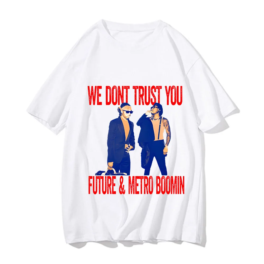

We Don't Trust You Metro Boomin Future Album Hip Hop Printing Sweatshirts Streetwear Men Long Sleeve Fleece Hoodies Trap Metal
