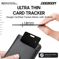 Ultra thin Global GPS Android Tracker Card wireless charging Waterproof Smart Wallet Tracker Card with Google Find My Device App - Image 3