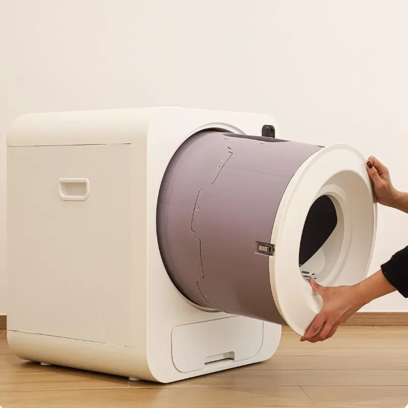 New Ozone Deodorizing Cat Litter Box Removable And Washable Fully Automatic Smart Cat Litter Box Mobile Terminal Control_voghion.com