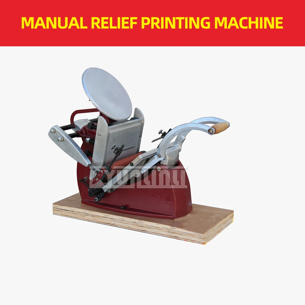 

Manual Letterpress Disc Printing Machine Letterpress Movable Type Printing Manual Letterpress Business Card Printing Tool