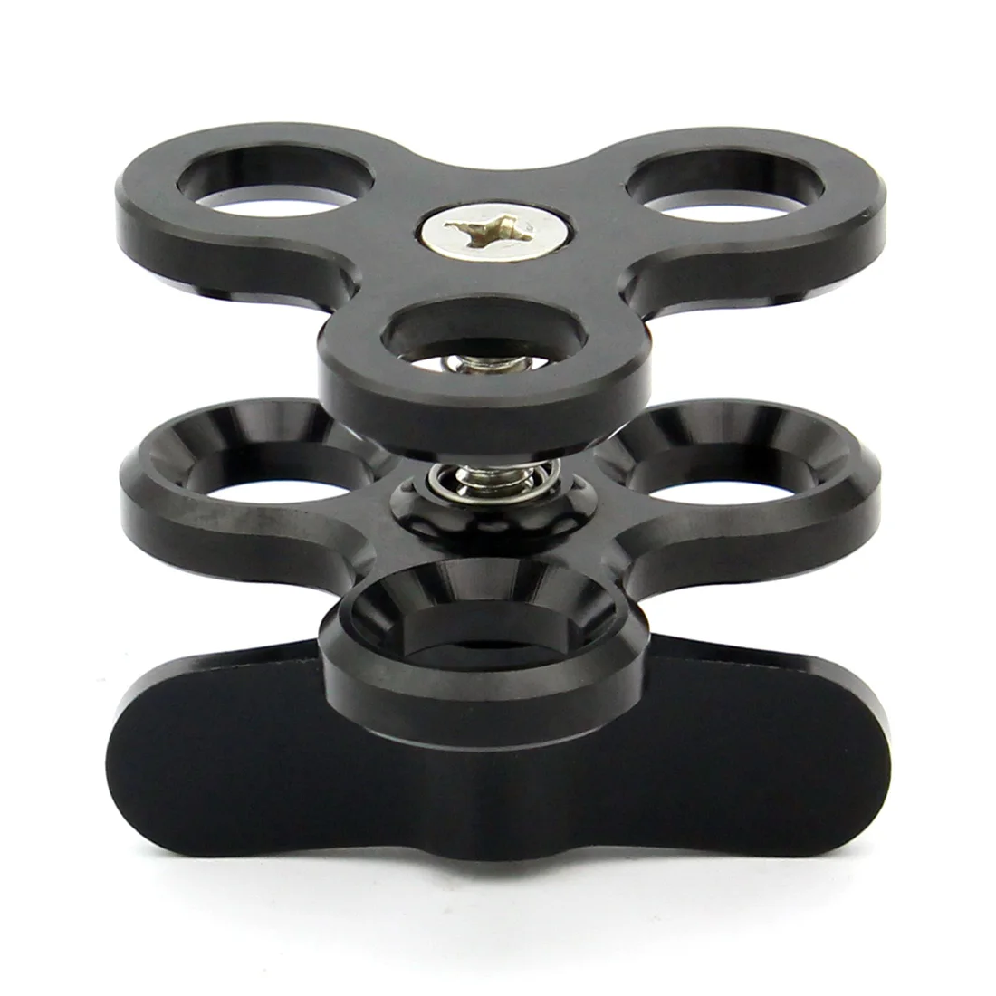 BGNING Aluminium CNC Kamera Zubehör Tauchen Ball Leuchte Lichter Arm Ball Schmetterling Clip Triple Clamp Mount Adapter für Gopro 13 – Detail 7