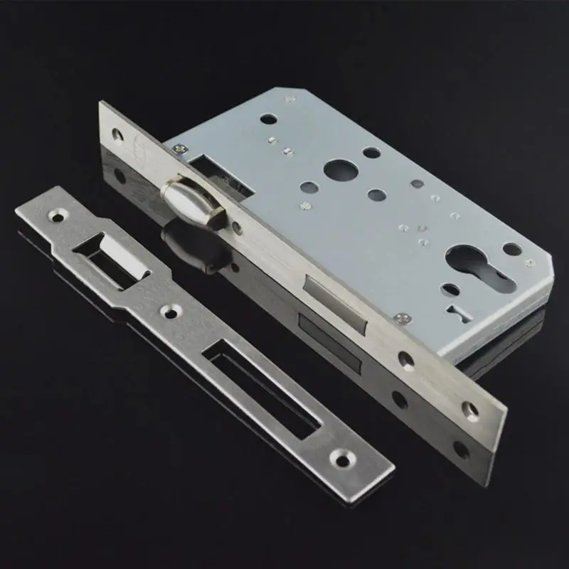 European Mortise Door Lock body 7255 / 5572 Passage Fire-proof Door Touch Bead Lock body Split Repair Parts