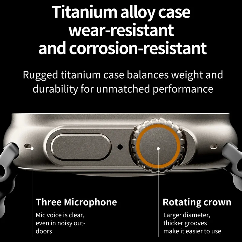 ZD8 Ʈ ƽ Ʈ ġ ø 8 49mm ƼŸ ձ ٵ 2.08 &ȭ NFC   ECG IP68  Ʈ ġ