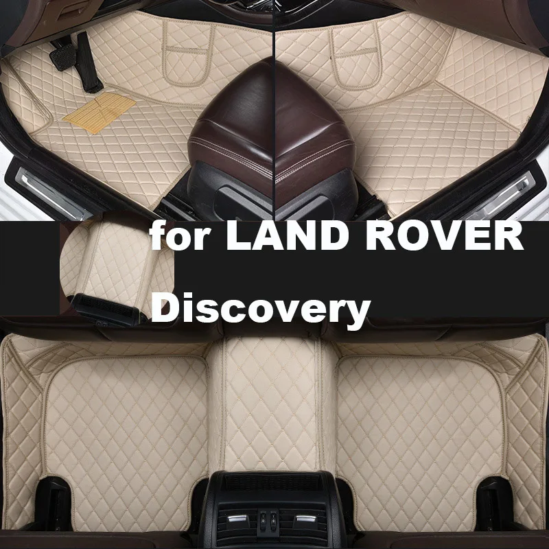

Autohome Car Floor Mats For LAND ROVER Discovery 2 /3/4/5 2000-2017 Year Upgraded Version Foot Coche Accessories Carpets