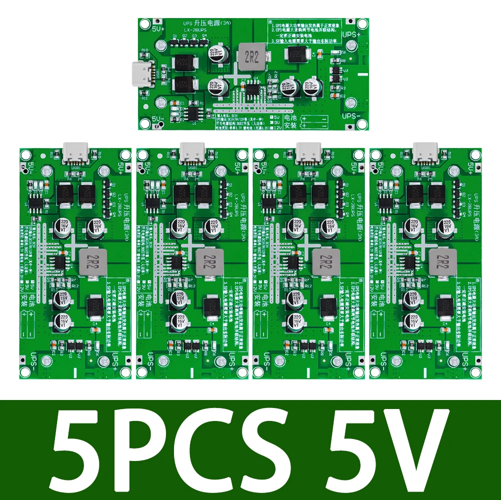 Automatische Stroom Schakelaar Module 15W 3A Battery Boost Oplaadmodule ...