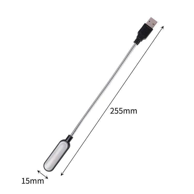 Mini LED Book Light USB Night Lamp Table Reading Light PC Computer Laptop Notebook Booklight