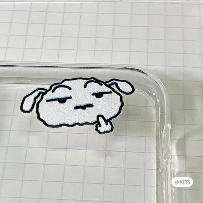 thumbnail image 1 of Funda de teléfono transparente Anime Crayon Shin-Chan iPhone15Pro Max, Kawaii 11 12 13 14Pro Max Plus, regalos de carcasa protectora de teléfono, 1 of 5
