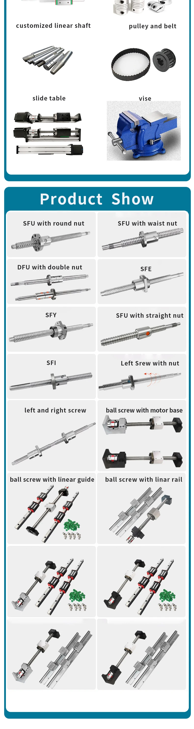 peças de transmissão de potência