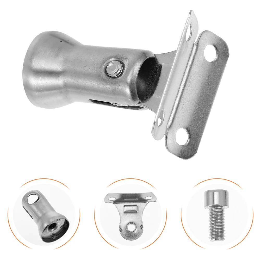 

6 Pcs Stair Railing Hand Rest Brackets for Deck Column Staircase Handrail Indoor Stairs Holders Stainless Steel Supports