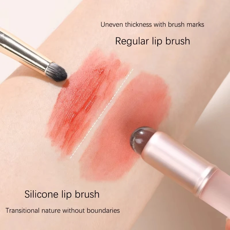 Mini Silicone Lip Brush Concealer Brushe Cover Lip Mask Applicators Gloss Brush Lipstick Makeup Beauty Tool