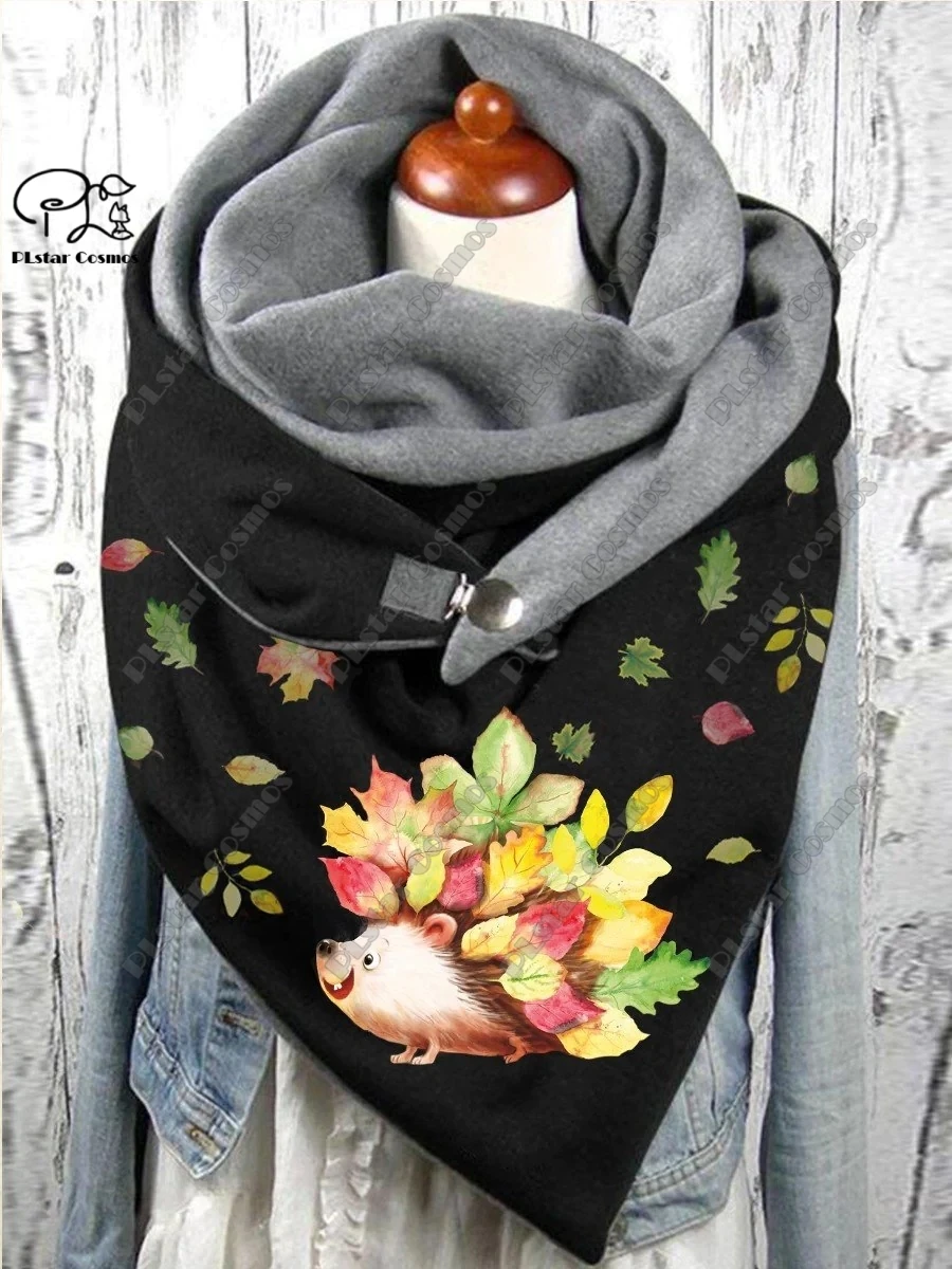 Рисунок 5 - Теплый шарф с 3D-принтом животных