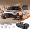 Magnetic Key Holder Under Car Hide Key Box with Strong Magnet Waterproof Magnetic Key Hider Rustproof Magnetic Storage Box 2
