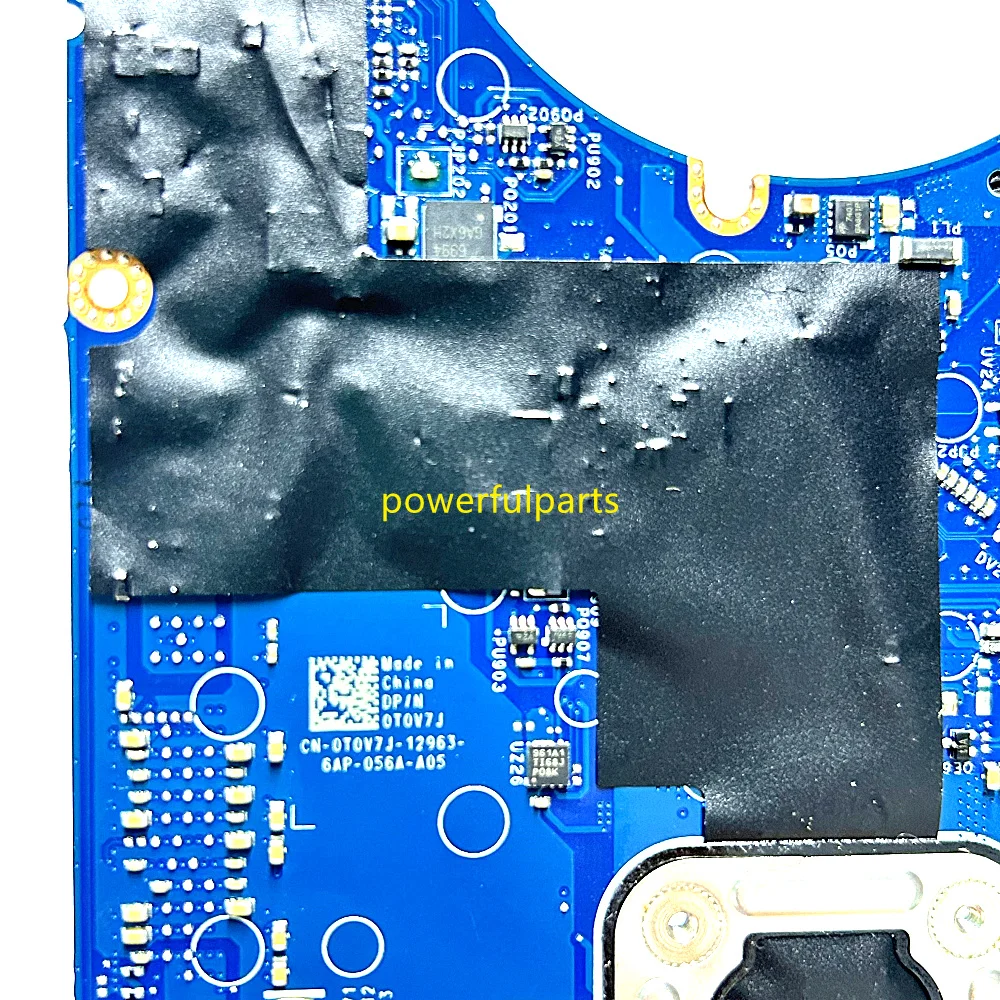 para Dell Latitude 12 7270 E7270 Placa-mãe I56300u I7-6600u Cpu On-board 0t0v7j 0h7y7k Aaz50 La-c451p Funcionando Bem - Imagem 2