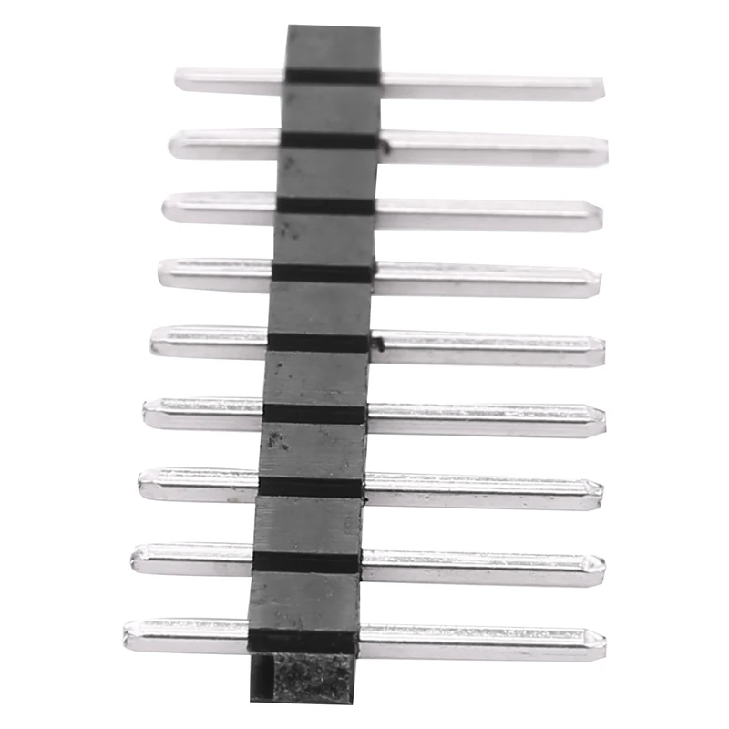 

200Pcs Male Header Pins, Straight Single Row 40 Pin 0.1 Inch (2.54Mm) Male Pin Header Connector Pcb Board Pin Electronic
