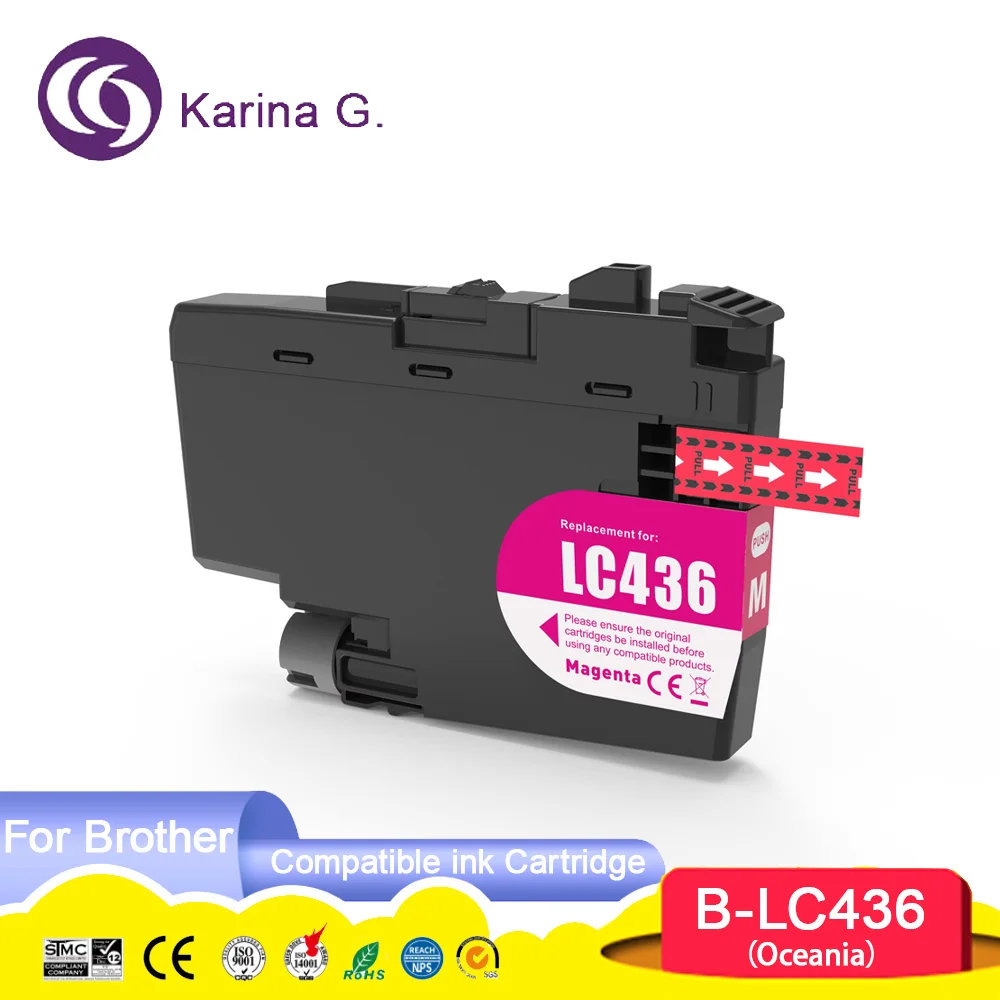 LC436 LC 436 Compatible Ink Cartridge For MFC-J4340DW/J4440DW/J4540DW/J5855DW/J