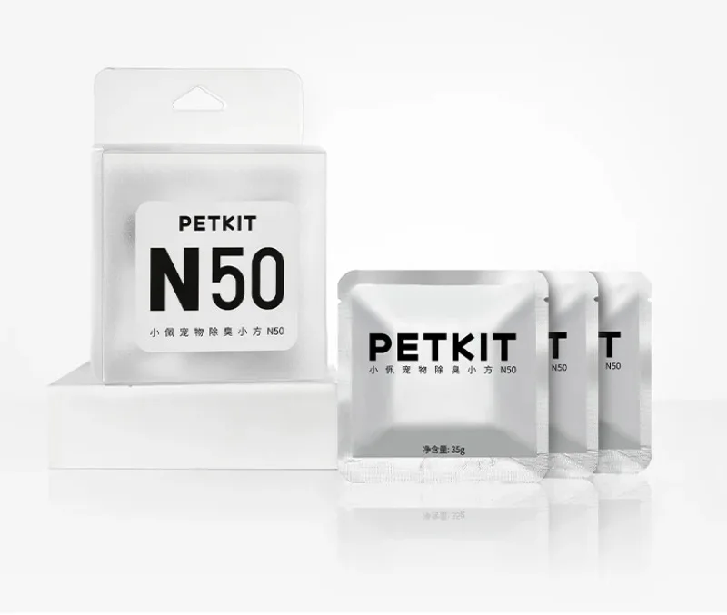 Description Picture 2 of itemPet Deodorant Cube N50 for PETKIT PURA MAX Cat Litter Box Automatic Shoveling A Pack 3PCS Use for Three Months Cat Supplies