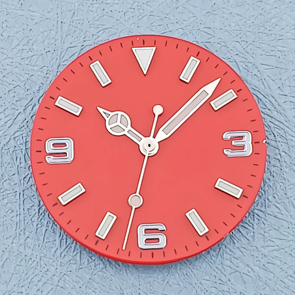 Vibrant Enamel Watch Dial with Custom Logo - Multicolor