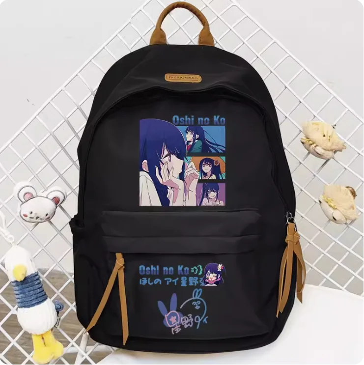 

Anime OSHI NO KO Hoshino Ai Schoolbag Backpack High-capacity Shoulder Bag Cosplay Student Teenage Gift B081