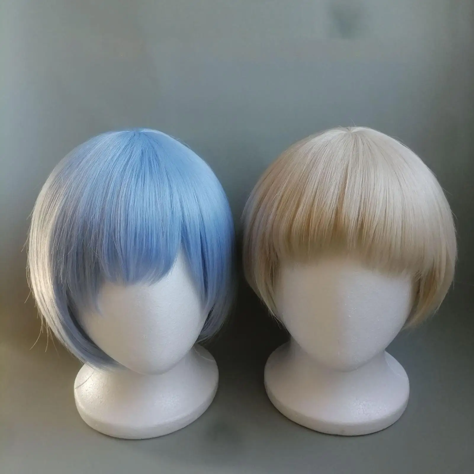 Testa di Manichino Femminile in Polistirolo Senza Volto per Esposizione Cosmetici, Parrucche, Cappelli e Accessori per Saloni di Bellezza e Viaggi - immagine 4