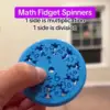 Math Fidget Spinners Educational Spinning Toys Learning Arithmetic Arithmetic Tools Addition Subtraction Multiplication Division 2