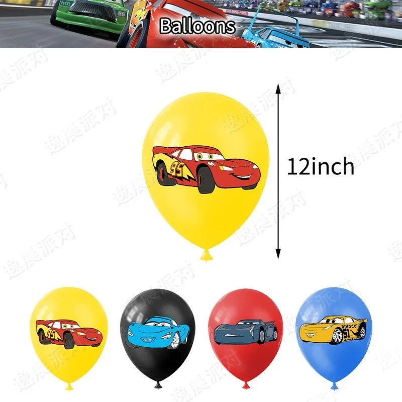 Convite Aniversário Animado Carros Lightning mcqueen dinoco