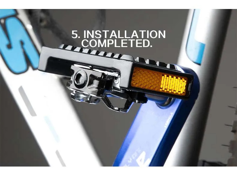 SPD SM-PD22 Reflektor Flache Adapter Selbst Locking Pedal MTB Fahrrad PD22 für PD-M520 M540 M780 M980 M970 M770 Fahrrad Teile – Detail 10