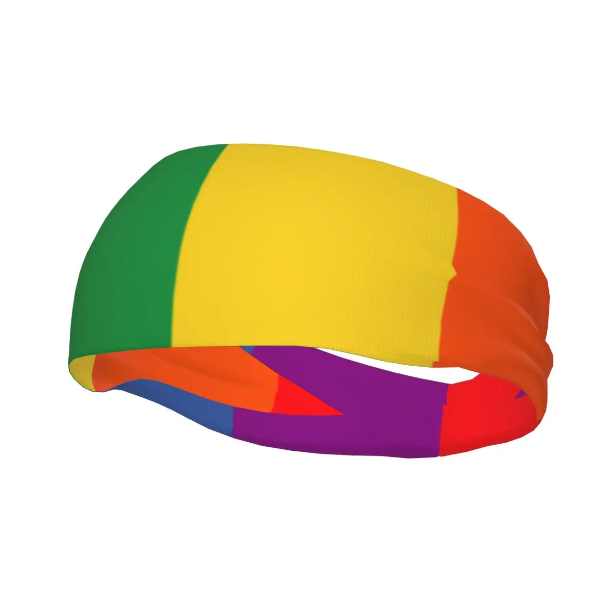 

LGBT Pride Sweat Headband Gay Rainbow Bisexual Lesbian Queer Asexual Hair Bands Outdoor Sport Sweatband Sports Safety for Men